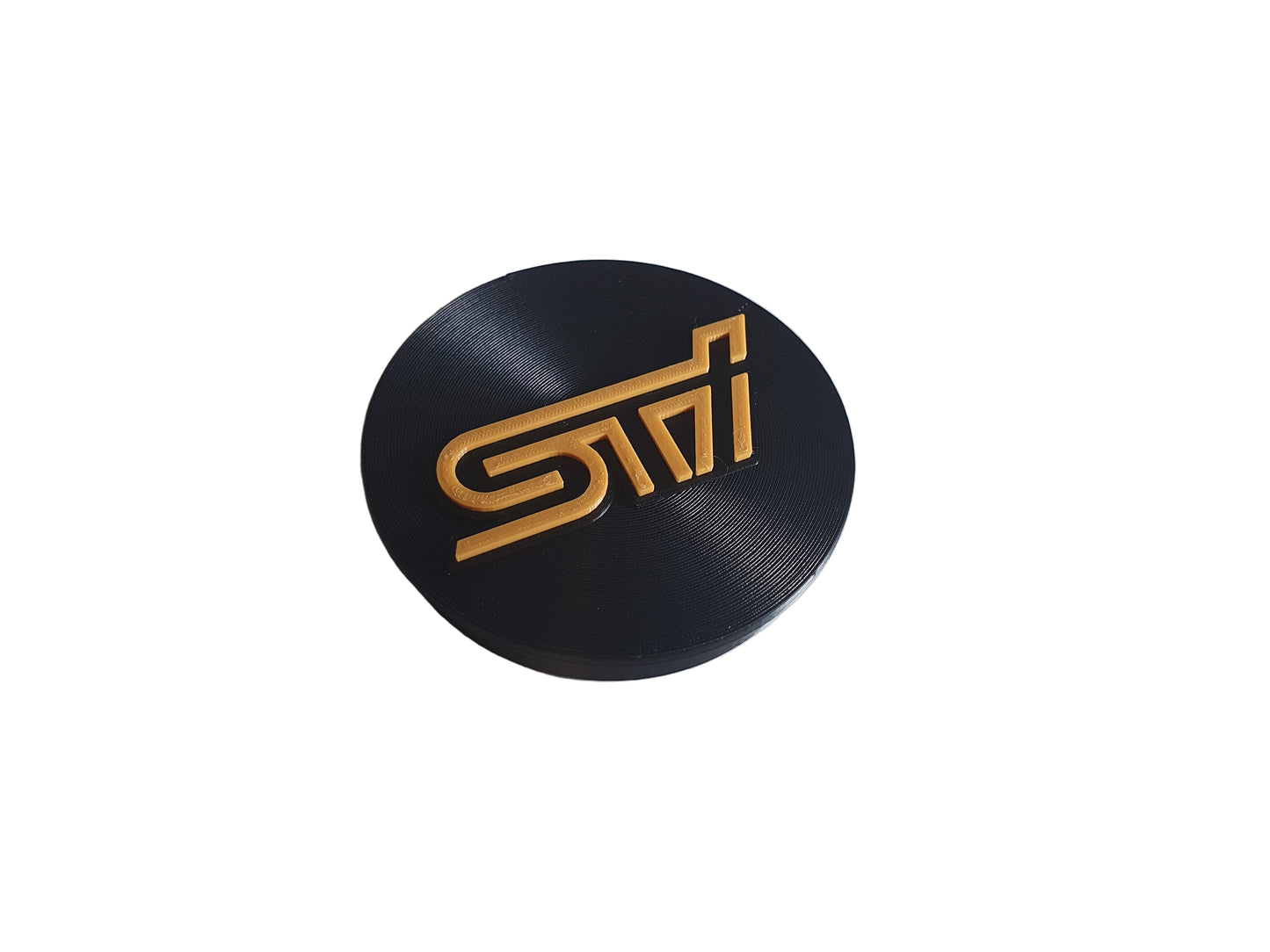 Custom centre caps with badge
