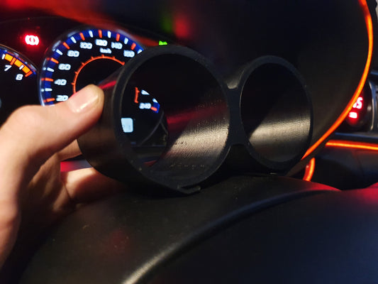 Universal dual 52mm gauge pod image 1