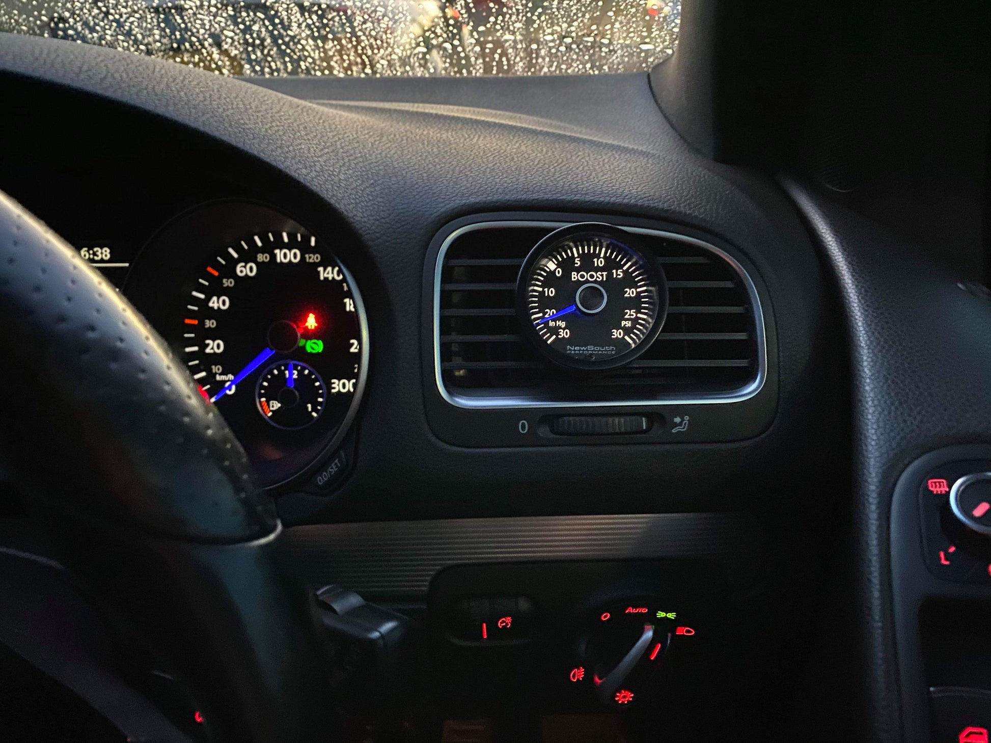 Golf Gti/R vent gauge pods image 6