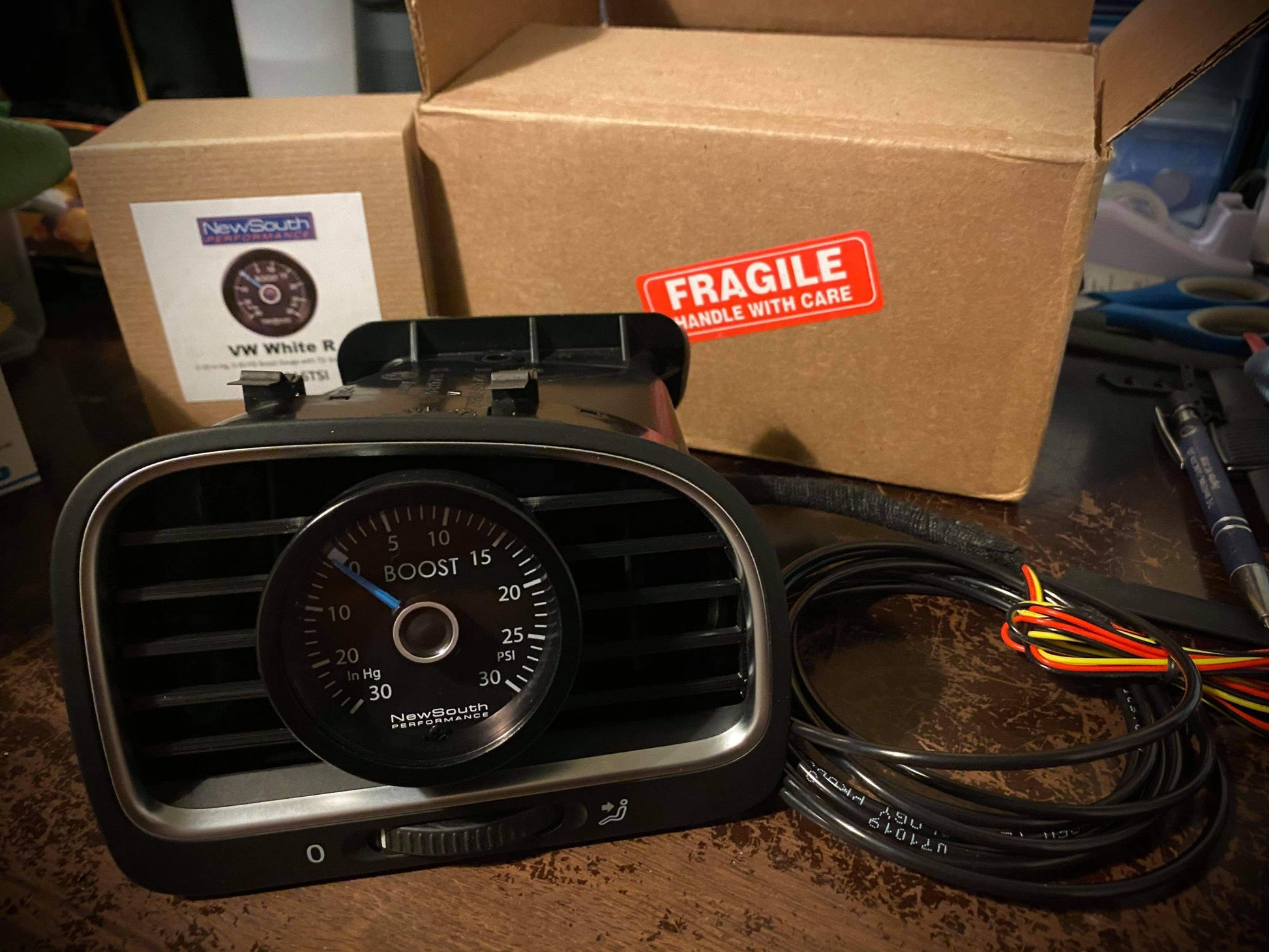 Golf Gti/R vent gauge pods image 8