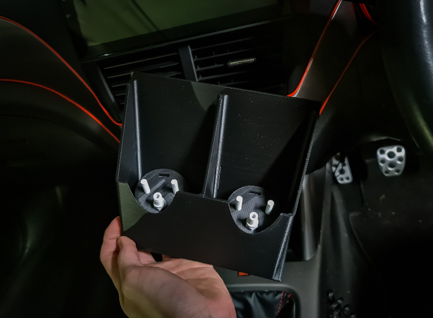 Cubby Gauge Pod & Shelf for Subaru Forester SH