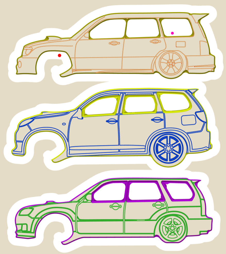Car bottle opener keychains image 8