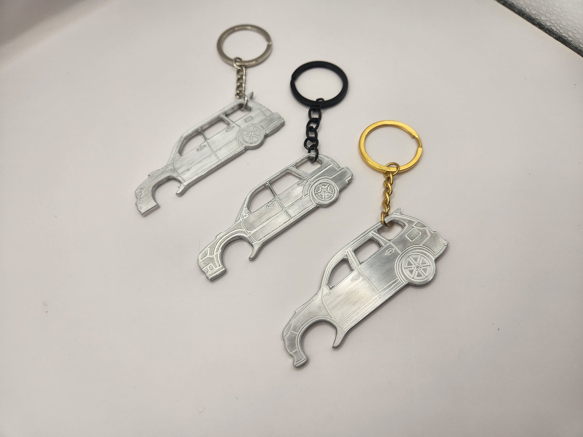 Car bottle opener keychains image 9