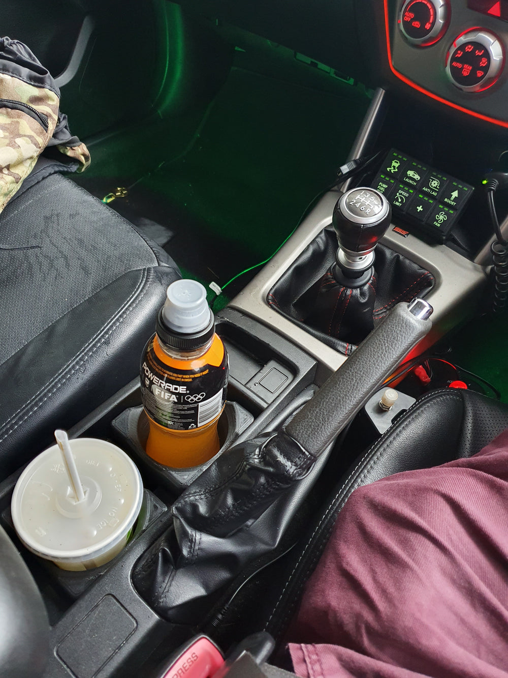 Cup Holder Square to Round for Subaru Forester SH