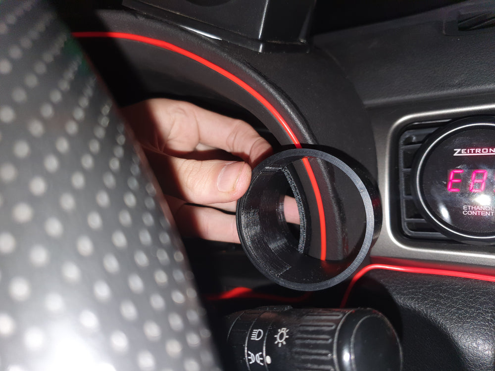 Corner-Mount Gauge Pod – 52mm Universal Fit