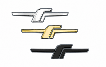 CNC Aluminum F badge for Subaru Forester