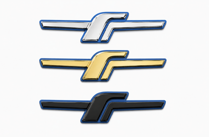 CNC Aluminum F badge for Subaru Forester