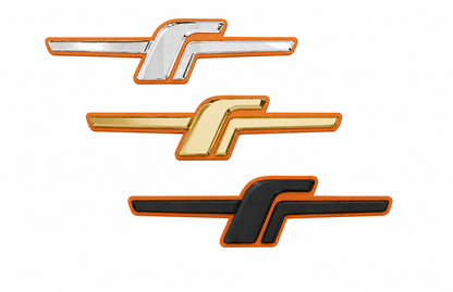 CNC Aluminum F badge for Subaru Forester