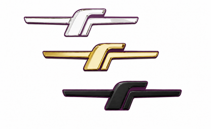 CNC Aluminum F badge for Subaru Forester