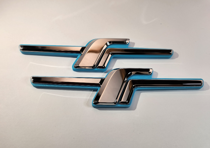CNC Aluminum F badge for Subaru Forester