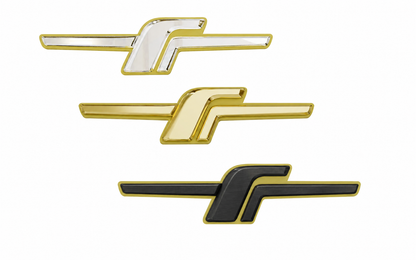 CNC Aluminum F badge for Subaru Forester