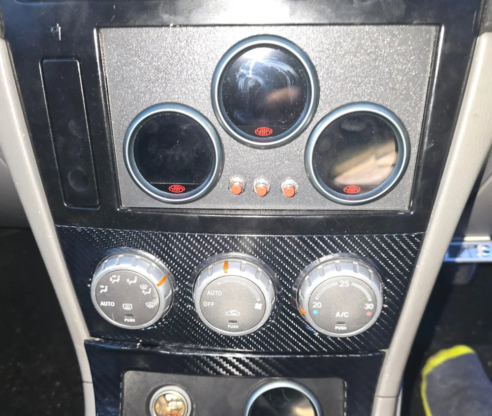 Double-DIN Gauge Pod Mount for Subaru Forester SG