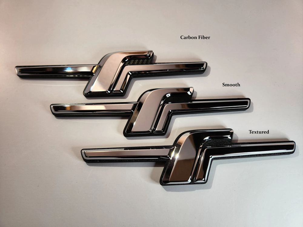 CNC Aluminum F badge for Subaru Forester