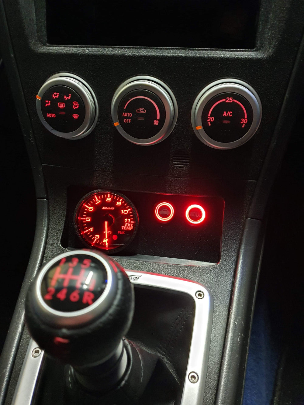Ashtray Gauge Pod for Subaru WRX & Forester (2003–2008)